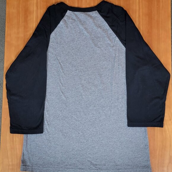 BU The Element of Surprise Funny Nerdy Halloween Raglan Sleeve Shirt - M - Picture 5 of 7